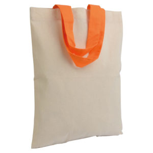 Bolsa de algodón tamaño mini asas cortas 135 grs 7116123 - Imagen 4