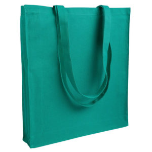 Bolsa de algodón 220 grs con fuelle  7107125 - Imagen 4