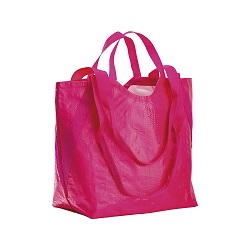 Bolsa de polipropileno doble asa Ref 7119141- SOLO DISPONIBLE EN COLOR FUCSIA