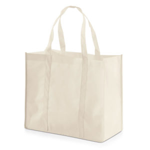 Bolsa con amplio fuelle en tejido non woven  40x34x20 cm 7392843 - Imagen 4