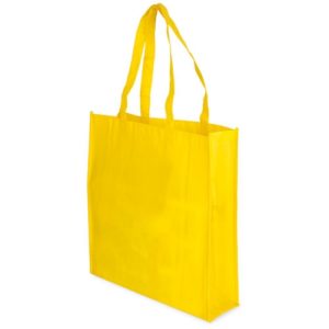 Bolsa en tejido laminado de 95 grs con asas largas 72172 - Imagen 11