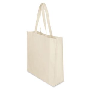 Bolsa en tejido laminado de 95 grs con asas largas 72172 - Imagen 9