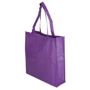 Bolsa en tejido laminado de 95 grs con asas largas 72172 - Imagen 6