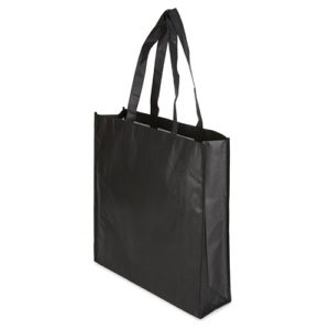 Bolsa en tejido laminado de 95 grs con asas largas 72172 - Imagen 4