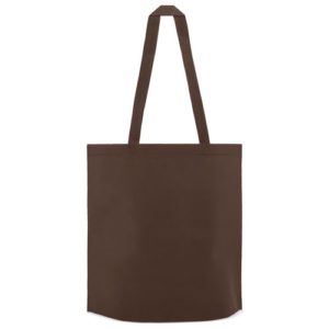 Bolsa tejido sin tejer con fuelle en base de 80 grs asas largas 72486 - Imagen 9