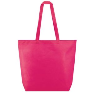 Bolsa con cierre cremallera doble asa larga y base- 40x49x13 cm.72487 - Imagen 10