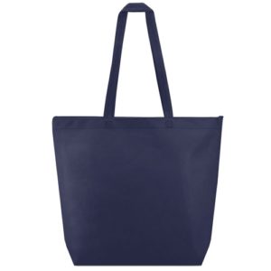 Bolsa con cierre cremallera doble asa larga y base- 40x49x13 cm.72487 - Imagen 9