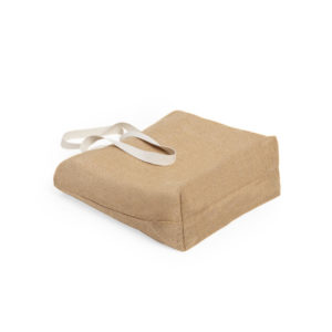 Bolsa de yute con asas largas de algodón 806819- MEDIDAS 48x35x15cm. - Imagen 4